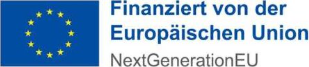 Logo: Finanziert von der Europäischen Union