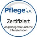 Logo: Pflege e.V. - Angehörigenfreundliche Intensivstation