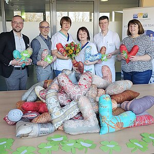 Herzkissen von Sparkasse Mittelsachsen