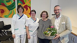 Begrüßung Chefärztin Hohmann