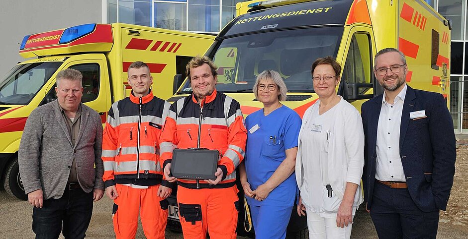 Bild zur Newsmeldung: Zusammenarbeit ZNA-Rettungsdienst