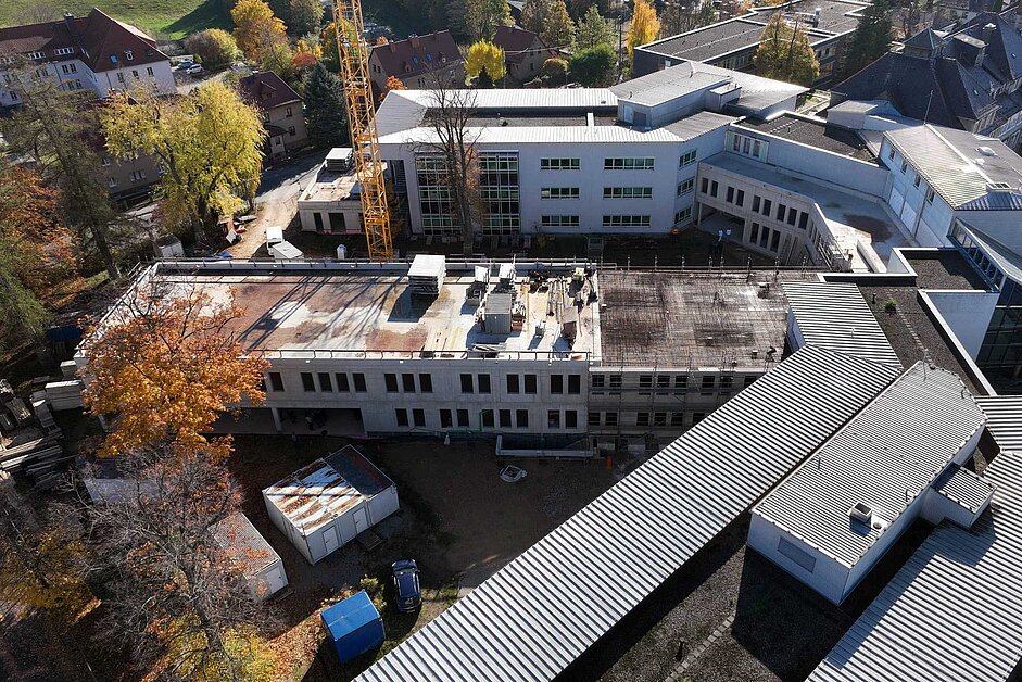 Drohnenansicht 3. Bauabschnitt