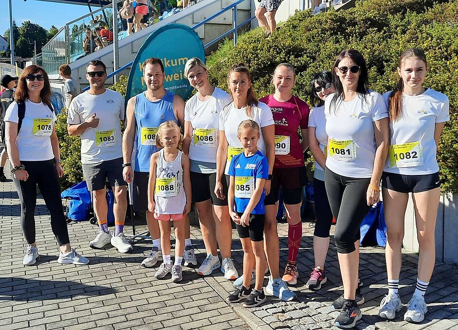 Bild zur Newsmeldung: Team LMK beim Spendenlauf der Hospizdienste