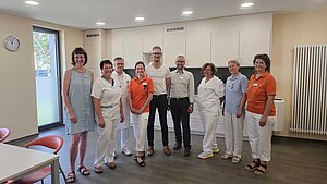 Team im Anbau Geriatrie Palliativ
