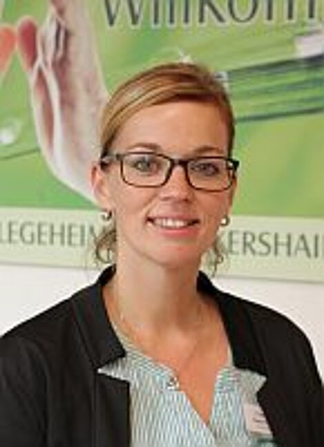Einrichtungsleiterin der Altenpflegeheim Schweikershain gGmbH, Frau Dech-Teichert