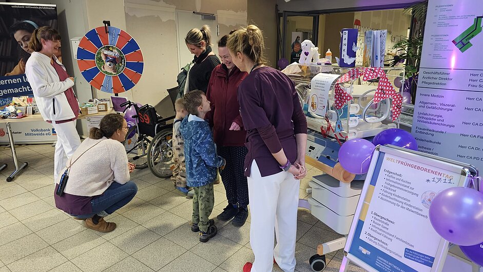 Familiennachmittag im Klinikum