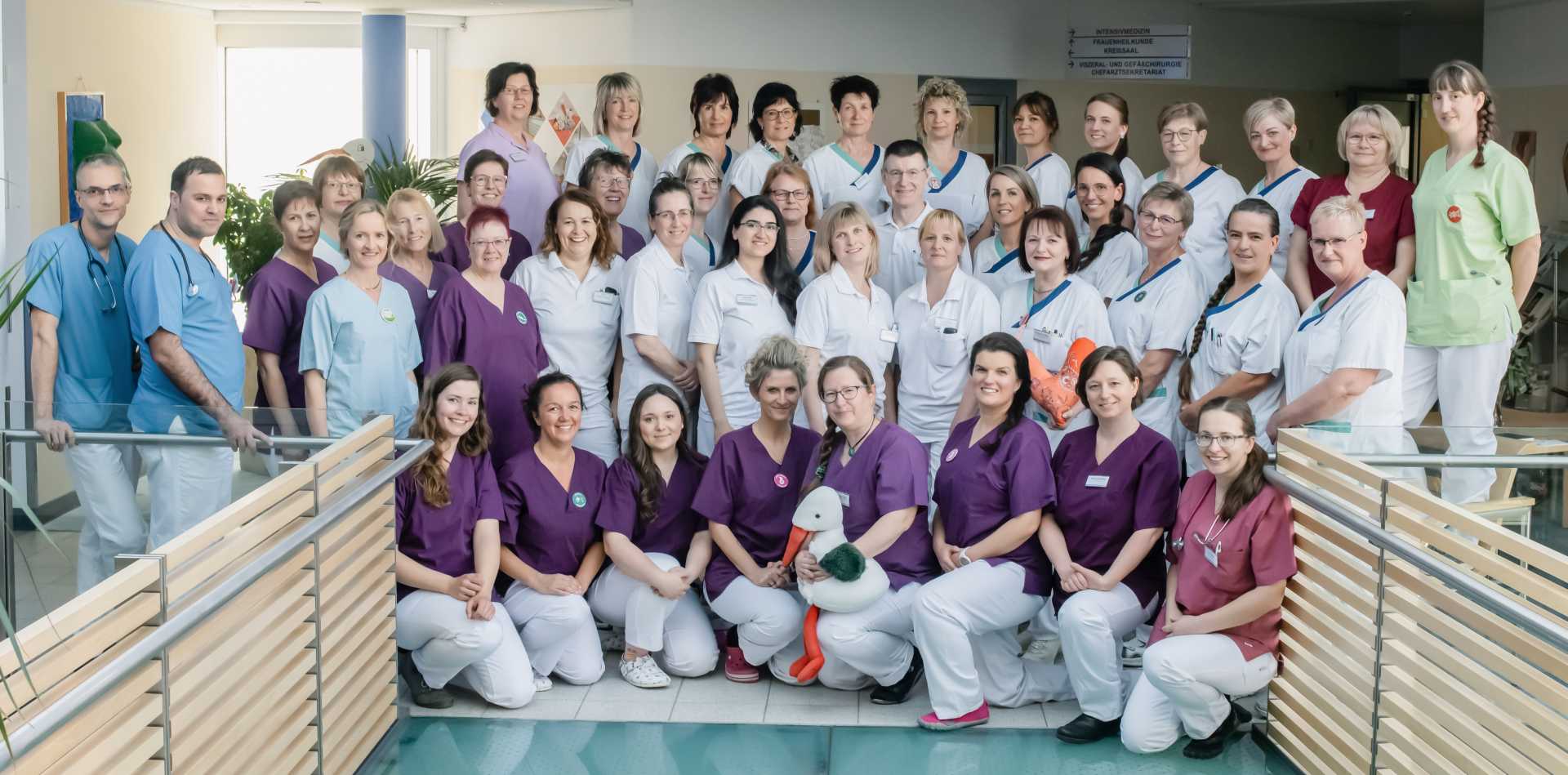 Unser Team der Frauenklinik und Kinderklinik