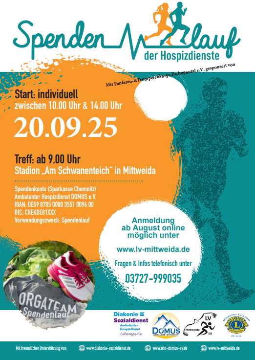 Spendenlauf Hospizdienste 2025